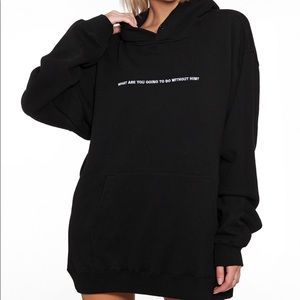 BOYS LIE Black Hoodie